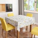 Ver imagem 1 de Toalha de Mesa Quadrada 4 Lugares Talheres