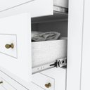 Ver imagem 5 de Cômoda Infantil 4 Gavetas 1 Porta Americana Nova York Espresso Móveis