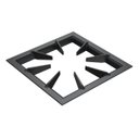 Ver imagem 1 de Grelha 8 Hastes Reforçada Glb Fogão Industrial Ferro 40x40cm