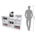 Ver imagem 4 de BALCÃO CAIXA RETO EXPOSITOR ESQUERDO M349.B MUNDI MOVEIS