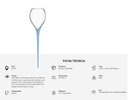 Ver imagem 2 de Kit 4 Taças Beach Queen Boccatti 520ml Drinks na Areia Praia Cor:azul