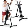 MÁQUINA DE ESCALADA VERTICAL CLIMBER 2 EM 1 ELIPTICO CAMINHADA APARELHO SIMULADOR ARTICULADO - 1