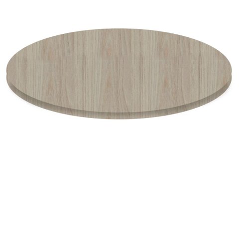 Tampo Redondo 70 Cm (largura) P25 Pandin Mdp 2,50 Cm (altura) Cor Nogueira Casablanca
