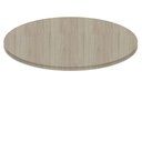 Ver imagem 1 de Tampo Redondo 70 Cm (largura) P25 Pandin Mdp 2,50 Cm (altura) Cor Nogueira Casablanca