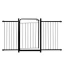 Ver imagem 1 de Grade Proteção Segurança Portão Pet 80cm Preto Bebê Cão com Extensor 1 de 30cm e 1 de 40cm Itagold