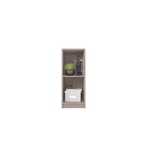 Nicho Multifuncional 2 Prateleiras Torre Caemmun Marrom