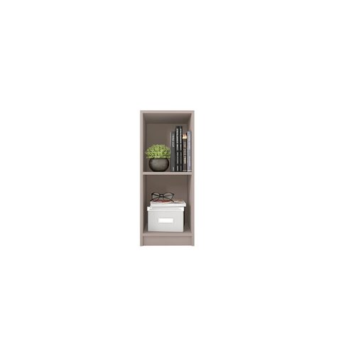 Nicho Multifuncional 2 Prateleiras Torre Caemmun Marrom Cacao