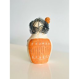 Mulher em Cerâmica. Nene Cavalcanti. Artesanal. Decoração - 3