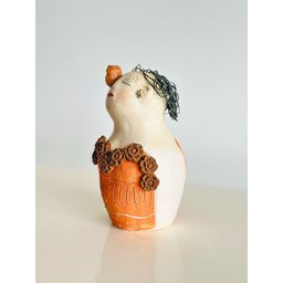 Mulher em Cerâmica. Nene Cavalcanti. Artesanal. Decoração - 2