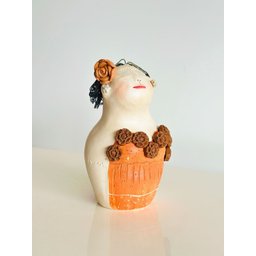 Mulher em Cerâmica. Nene Cavalcanti. Artesanal. Decoração - 4