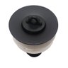 Válvula Para Lavatório Metal Preto Fosco e Porca Metal Sem Ladrão:Preta - 4