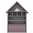 Ver imagem 7 de Casinha Infantil Organizadora de Brinquedos 100% Mdf Plancasa:lavanda