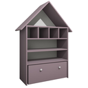 Ver imagem 5 de Casinha Infantil Organizadora de Brinquedos 100% Mdf Plancasa:lavanda
