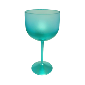 10 Taças de Gin Degrade Brilhante 550 ML: Verde Tiffany