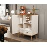 Aparador de Cozinha Buffet Dream Tip Top Classic Retro Porta - 3
