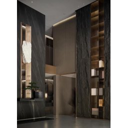 Kit 11 Placas Painel Pedra Artificial Acabamento Externo Decoração Sintética Interiores 1,20mx0,60m  - 9