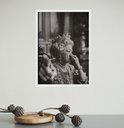 Ver imagem 2 de Quadro Divertido para Banheiro - Rainha Elizabeth 24x18cm - com Vidro:moldura Preta