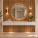Ver imagem 2 de Aparador Suspenso para Hall de Entrada 3 Gavetas Aspen Off White Edn