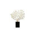Ver imagem 1 de Peça Decorativa de Metal e Cristal Dourado 22cm RAT0004 BTC