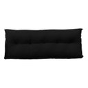 Ver imagem 3 de Almofada Cabeceira Mel Cama Casal 140cm Encosto Suede:Preto/Suede