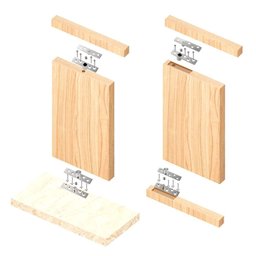 Dobradiça Pivô Pino Porta Pivotante 150kg Aço Inox 304 Canto - 7