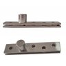 Dobradiça Pivô Pino Porta Pivotante 150kg Aço Inox 304 Canto - 3