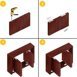 Dobradiça Pivô Pino Porta Pivotante 150kg Aço Inox 304 Canto - 8