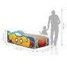 Cama Solteiro Carro Infantil para Menino Menina Quarto - Submarino Amarelo - 3
