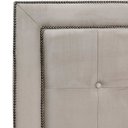 Ver imagem 4 de Cabeceira Estofada para Cama Box Queen 160cm Ravena Veludo - Sofa Store:veludo Bege