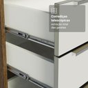 Ver imagem 6 de Armário de Cozinha Completa 340cm Rustic/branco Veludo Lux Madesa 02 Rustic/branco Veludo