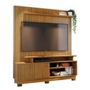 Ver imagem 2 de Painel para Tv Ariel com Rack Ideal para Tv até 65":cumaru