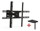 Ver imagem 2 de Suporte Articulado Tv Parede de 10 até 85 Polegadas + Suporte Dvd Receptor Blu-ray Sbrp430 Brasforma