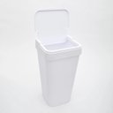 Ver imagem 2 de Lixeira 15 Litros para Cozinha ou Banheiro Cesto de Lixo Plástico Izzy OU Branco