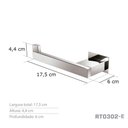 Ver imagem 4 de Papeleira Inox (Lado Esquerdo) - Kromus RT0302-e