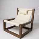 Ver imagem 1 de Poltrona para Jardim Gran Explorer Rustic Yescasa Marrom/Nogueira