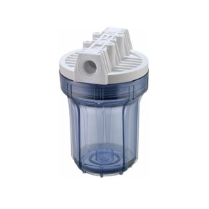 Carcaça Transparente Std 5x2,5 para Filtros - Rosca 3/4