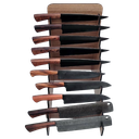 Ver imagem 1 de Display Expositor para 10 Facas em Mdf Amadeirado