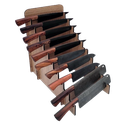 Ver imagem 2 de Display Expositor para 10 Facas em Mdf Amadeirado