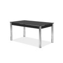 Ver imagem 6 de Conjunto Sala de Jantar Mesa Natani 160x90cm com 6 Cadeiras Natani Junco Yescasa Preto/Cromado