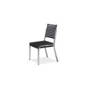 Ver imagem 7 de Conjunto Sala de Jantar Mesa Natani 160x90cm com 6 Cadeiras Natani Junco Yescasa Preto/Cromado