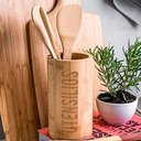 Ver imagem 2 de Porta Utensílios em Bambu Ecokitchen 9,5x14,5cm Mimo Style