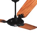 Ver imagem 2 de Ventilador de Teto Venti-delta New Max 3 Pás Mogno e Preto 110v