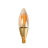 Lâmpada Led Smart Vela Filamento Dimerizável 5w 1800k-2400k Gaya 9872 Lampada Smart - 3