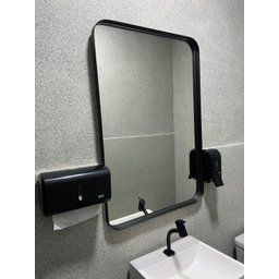Espelho Retangular Moldura Metal Luxo 80x50 - 3