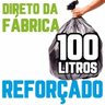 500 Un Saco de Lixo 100 Litros Preto Reforçado Preto - 2
