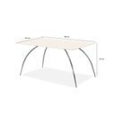 Ver imagem 3 de Conjunto Sala de Jantar Mesa Milleni 160x90cm Tampo Vidro com 6 Cadeiras Riana