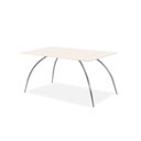 Ver imagem 7 de Conjunto Sala de Jantar Mesa Milleni 160x90cm Tampo Vidro com 6 Cadeiras Riana