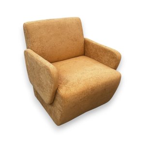 Poltrona Helena Confortável Design Boucle Areia