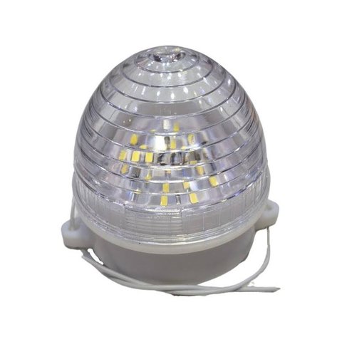 Lampada Strobo Led Natal Redonda Branco Frio 220v