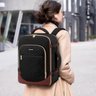 Lovevook Mochila de Viagem Tsa Aprovada 30l para Laptop 17.3" (preto/marrom) - 7